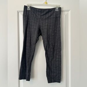 Gray Lululemon capri leggings